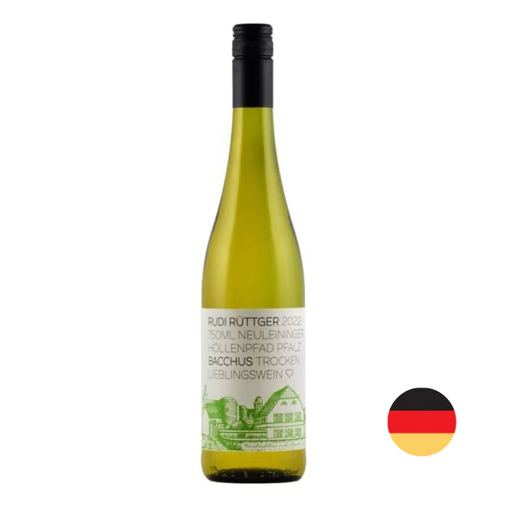 Rudi Rüttger Neuleininger Höllenpfad Bacchus trocken Pfalz 2022 – 750ml
