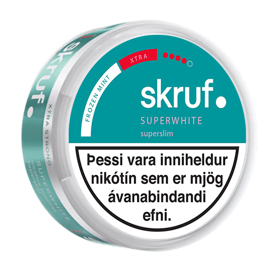 Skruf – Superwhite Frozen Mint